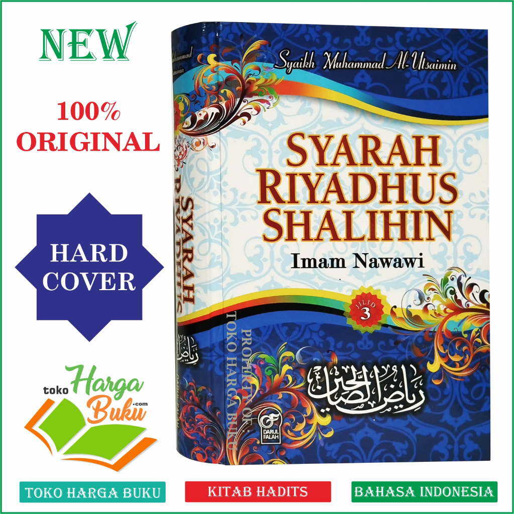 Foto Syarah Riyadhus Shalihin Jilid 3 Syaikh Muhammad Al-Utsaimin ORI Hard Cover Penerbit Darul Falah
