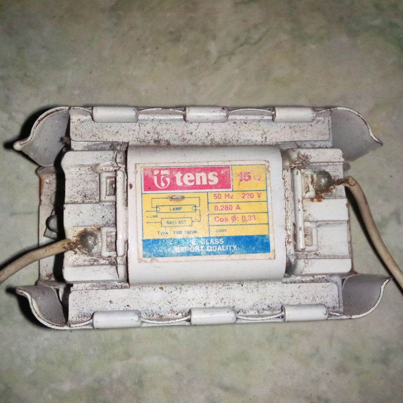 Trafo ballast lampu neon 40W