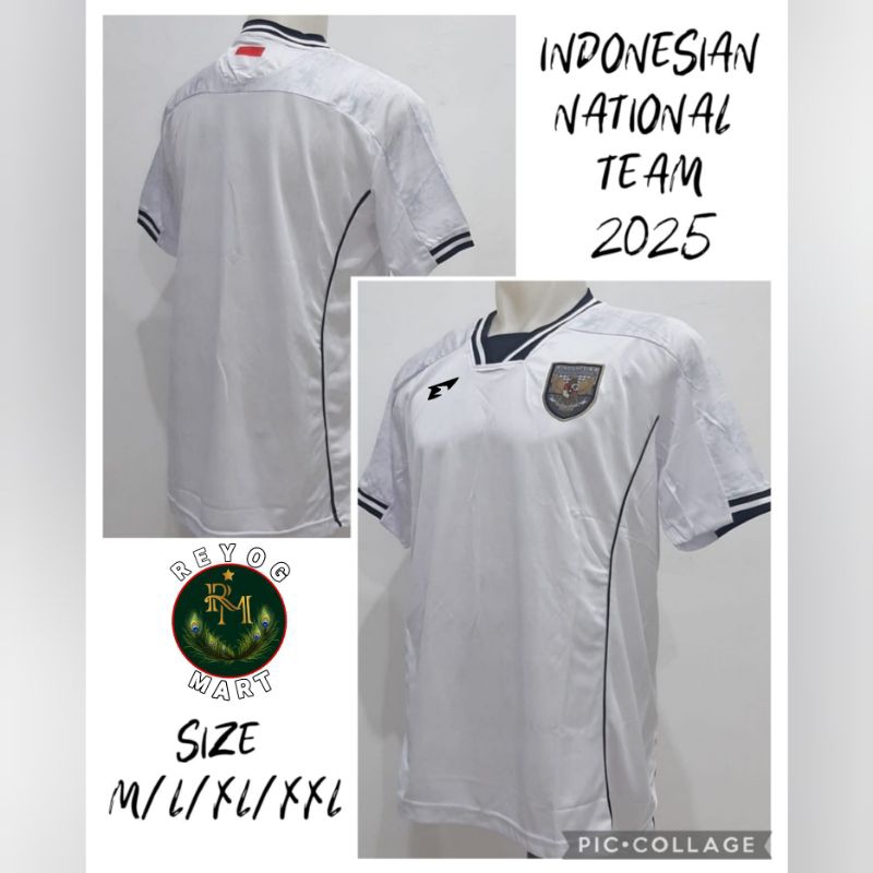 JERSEY TIMNAS INDONESIA AWAY 2025 PUTIH TERBARU PREMIUM