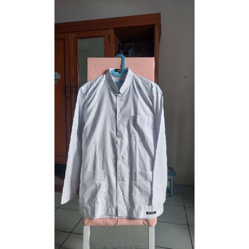 Baju Koko Pria Ahya Collection | Size M | Warna putih