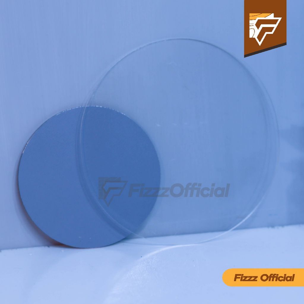 

Akrilik Bulat Tebal 2mm Acrylic Potongan Lingkaran Laser Cutting Warna Bening Ukuran Custom