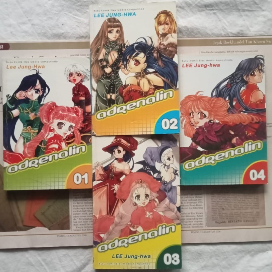 Komik Adrenalin - Lee Jung-Hwa