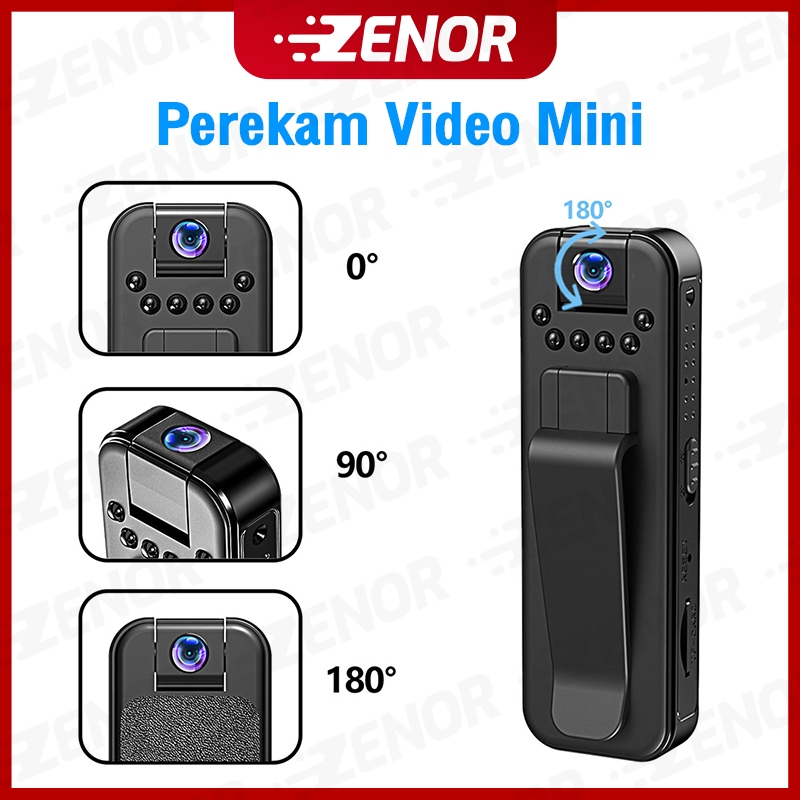 NEW PRODUCT ZENOR MINI KAMERA CCTV HD 1920P 180 DENGAN DESAIN MAGNETIK, KAMERA DASH CAM UNTUK MOTOR