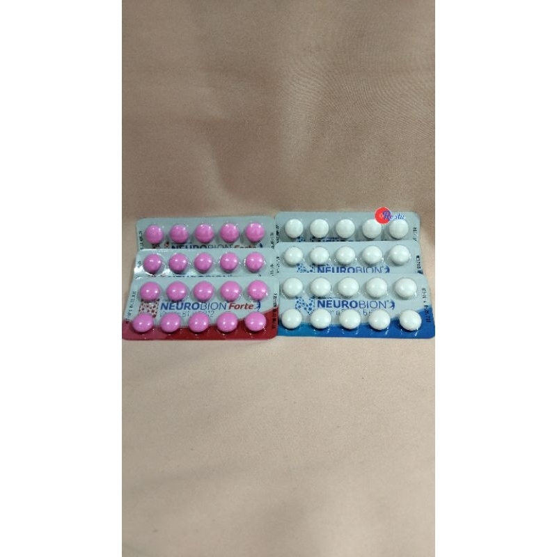 NEUROBION MERAH DAN BIRU - NEUROBION FORTE-NEUROBION TAB-VITAMIN NEUROTROPIK