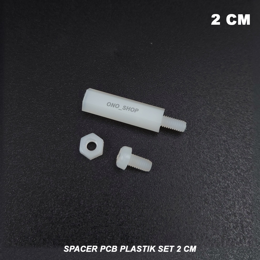 Spacer PCB Plastik Set 2 cm