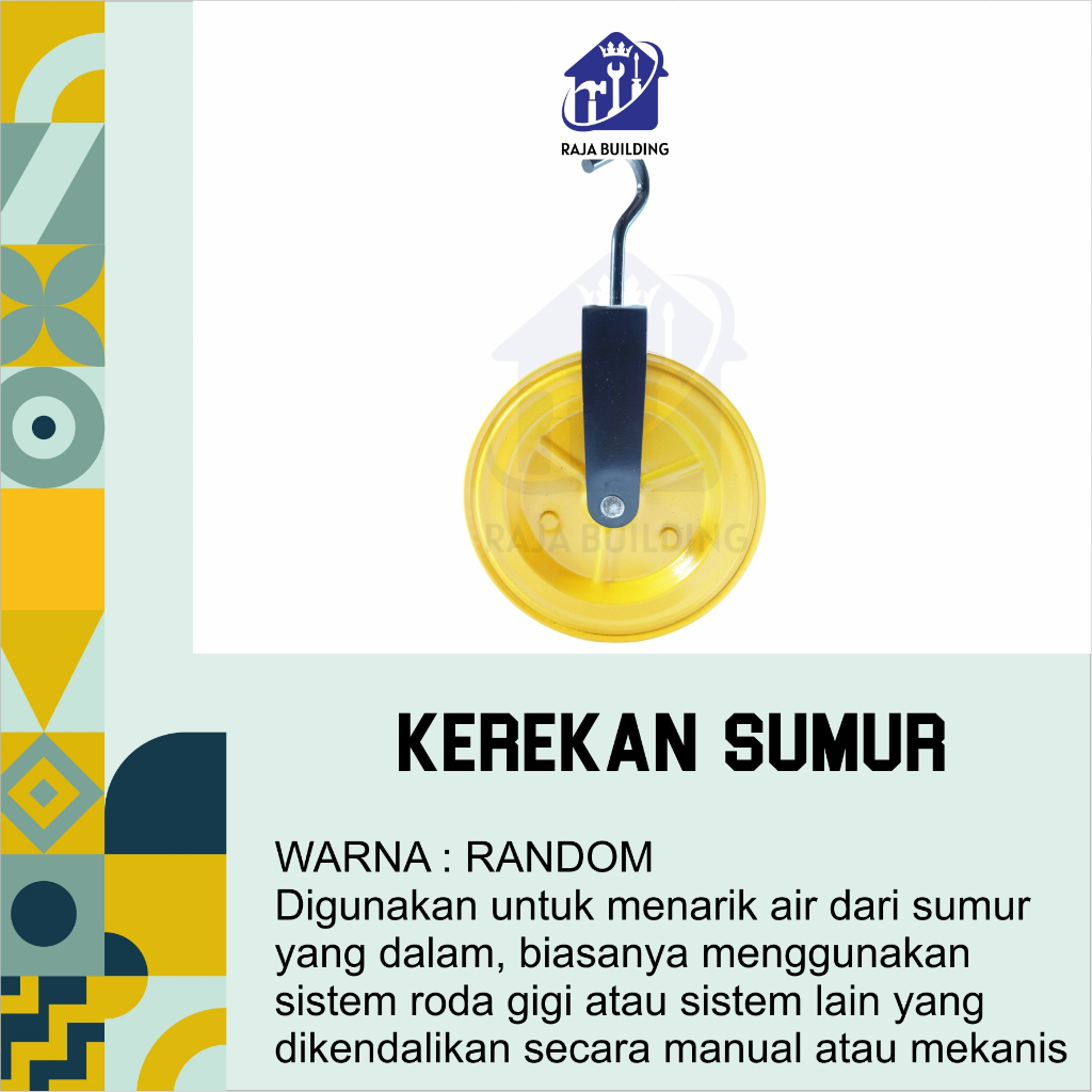 KEREKAN SUMUR / TARIKAN / PENARIK AIR / KEREKAN AIR
