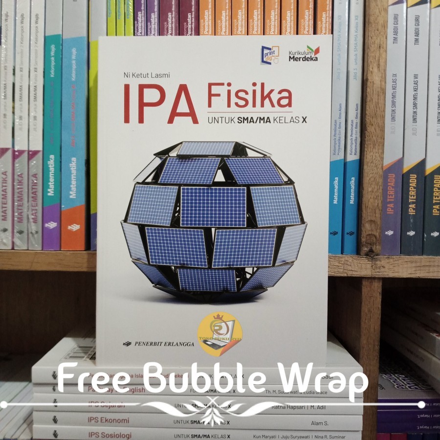Buku IPA FISIKA Kelas 10 11 12 SMA Kurikulum Merdeka Erlangga