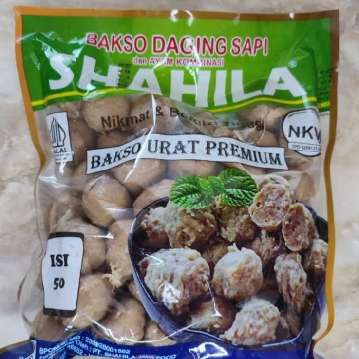 

Bakso sapi SHAHILA ISI 50