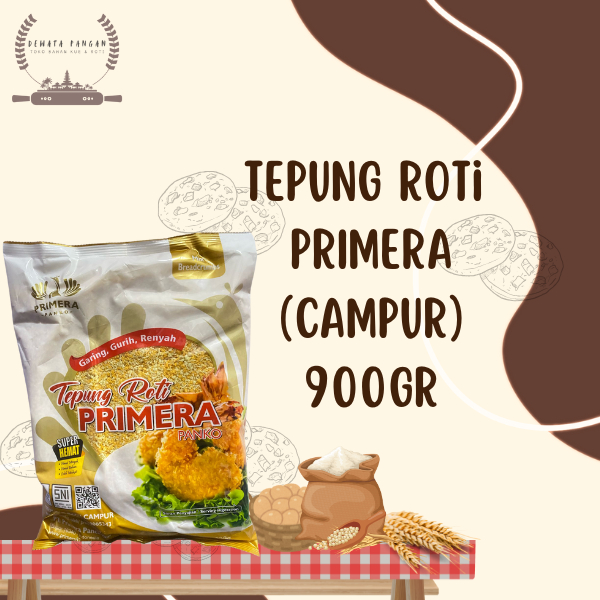 

Tepung Roti Primera Panko Campur Kemasan 900gr