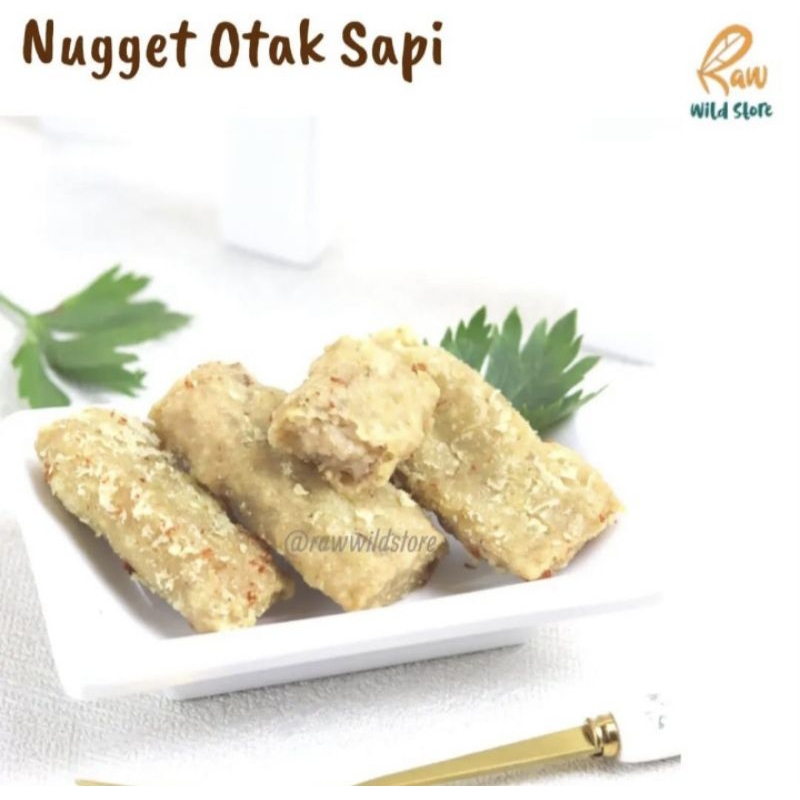 

Makanan MPASI dan Camilan Sehat Homemade Keluarga Nuget Otak Sapi by Raw Wild