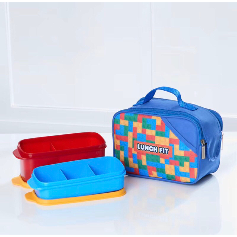 Tas Bekal Kotak Makan Anak Lego, Koala Kenji Series Premium Aluminium foil | Lunch Box set Anak Prem