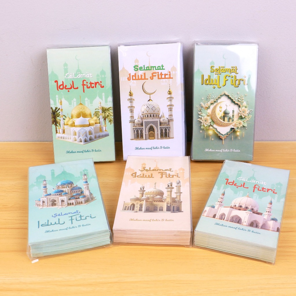

SEJAHTERA SELALU - ( ISI 50 PCS) Amplop/Angpau Lebaran Idul Fitri Ukuran Besar/Amplop Lebaran 2025