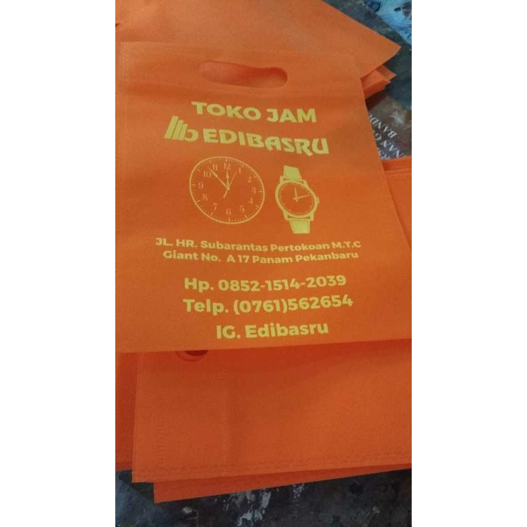 

1 HARI BERES TAS Spunbond Paling Laris !!! model plong /OVAL 20x26 70 gramasi Spunbond MURAH I TAS Spunbond I TAS SPUNBOND MURAH