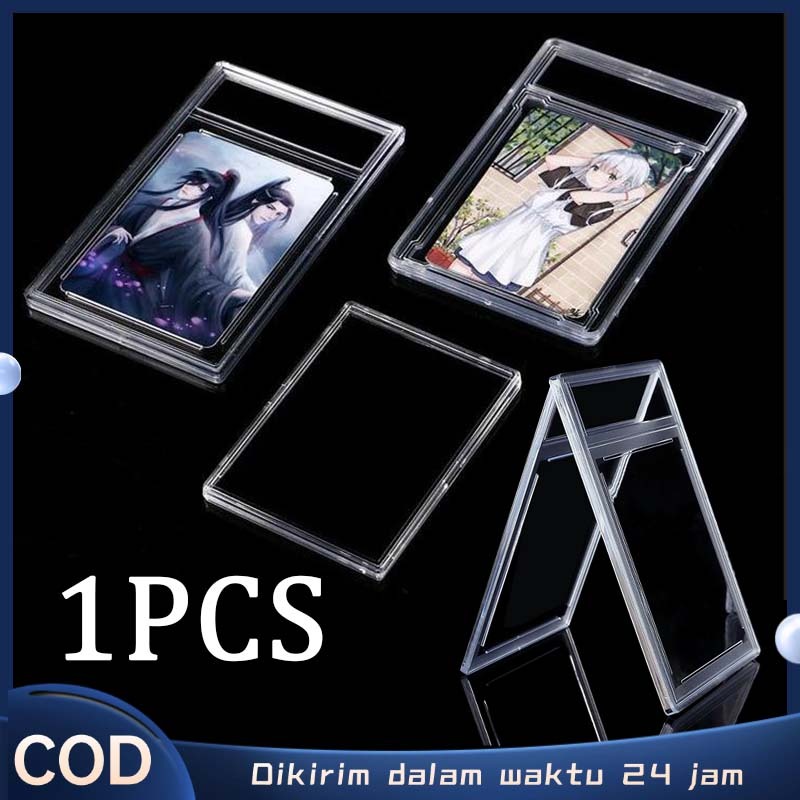 

Card Slab Akrilik Multi-fungsi Akrilik Kartu Acrylic Card Holder Card Protector Akrilik
