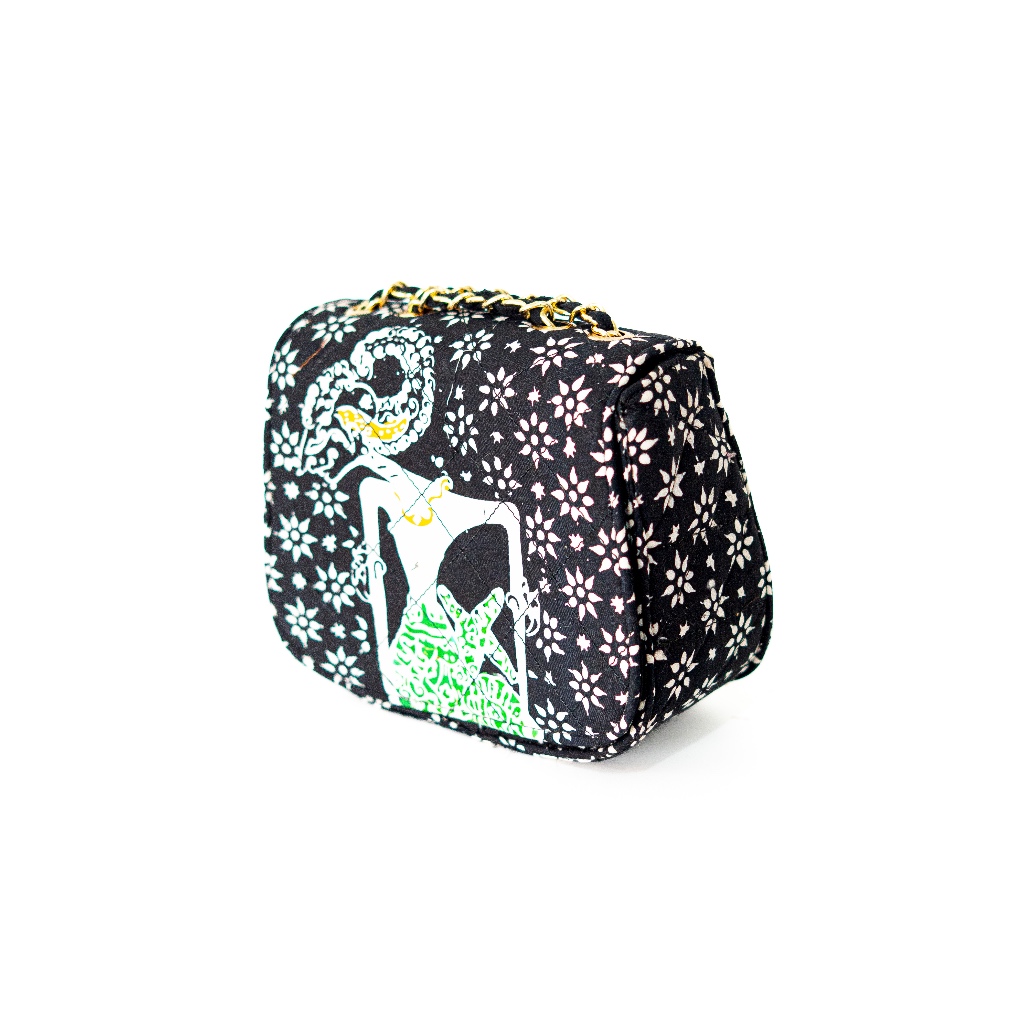 Tas Batik Motif Wayang Tali Rantai Wanita