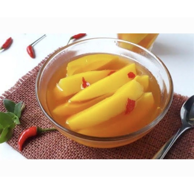 

Manisan Buah Mangga Basah Khas Medan Berat Bersih 250gr