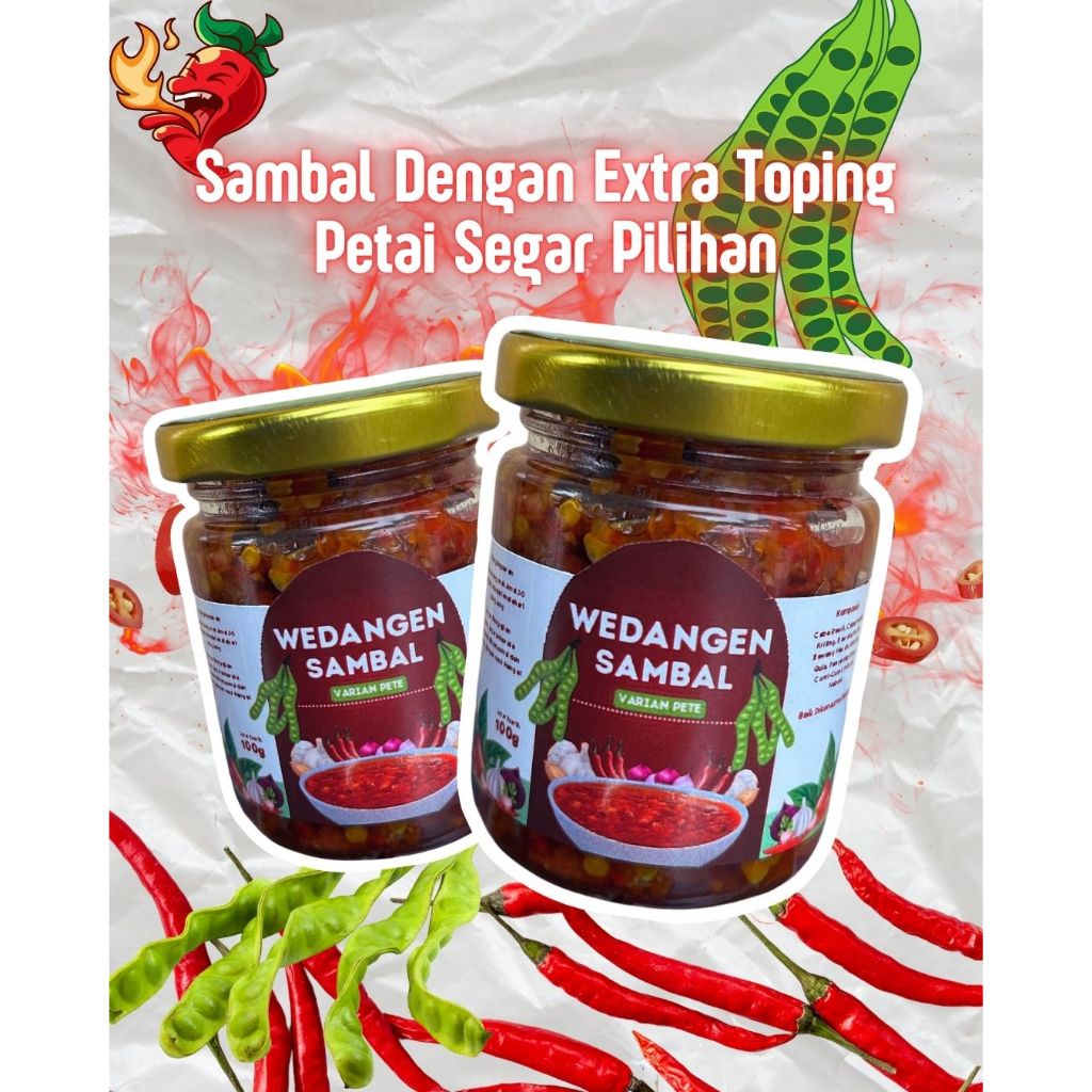 

Sambal Petai Double. Makin Nampol Sedapnya