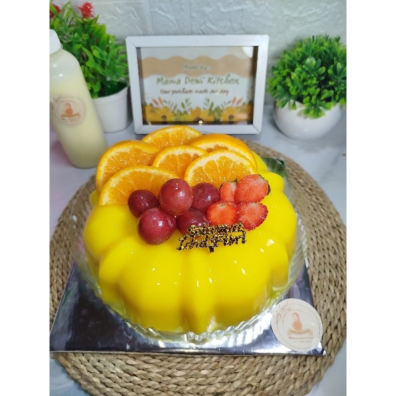 

Puding Hamper Lebaran topping buah uk 20cm