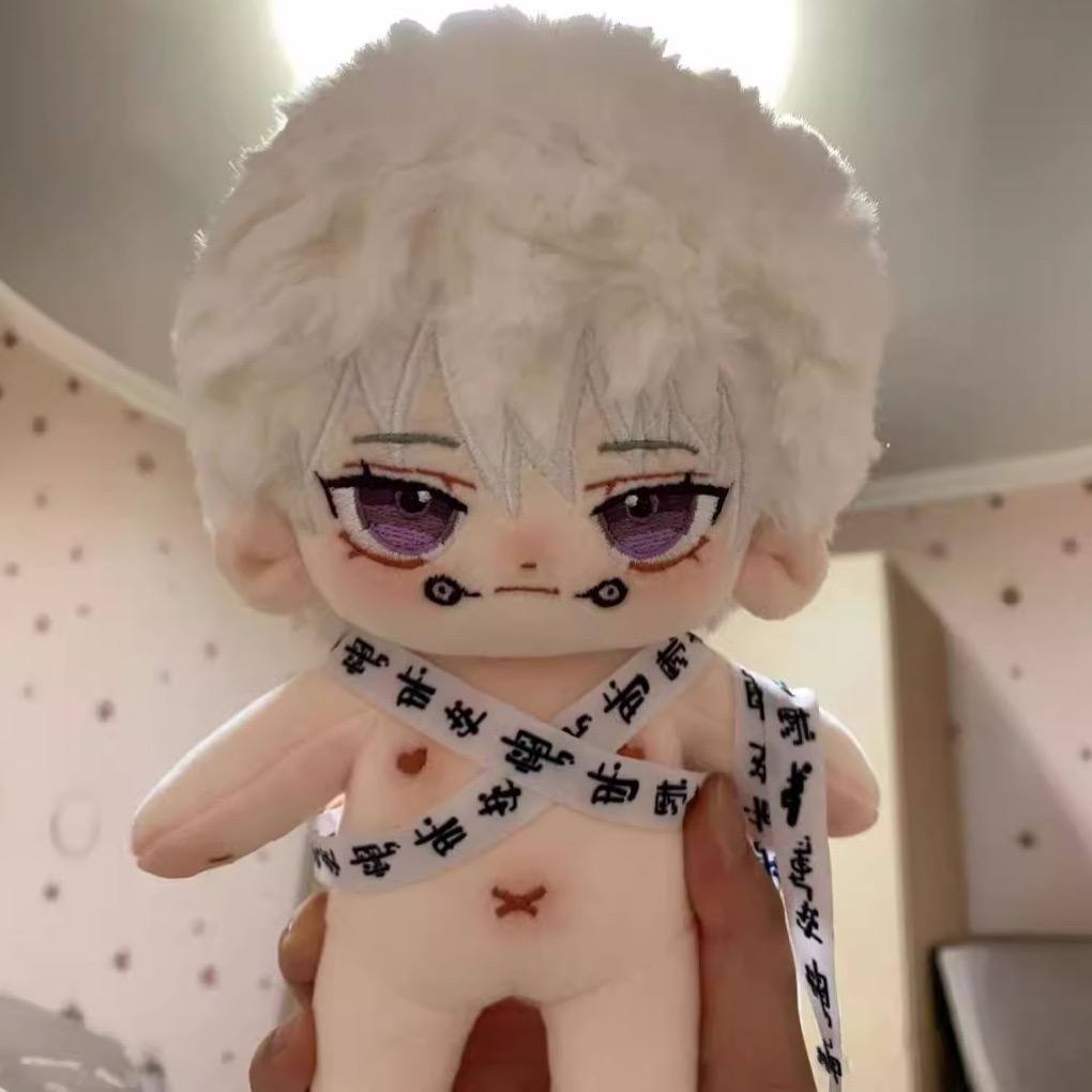 Boneka Inumaki Toge Jujutsu Kaisen Anime Manga Naked Doll Baby JJK Plush Doll inumaki telanjang