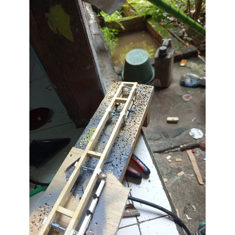 sasis miniatur truk plastik