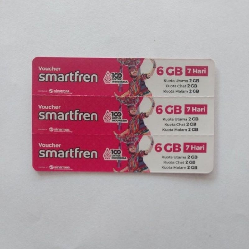 Voucher Smartfren 6 GB