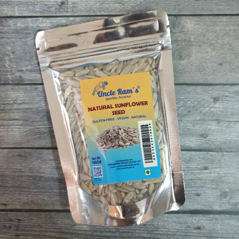 

Uncle Rams Natural Sunflower Seed Gluten Free Vegan