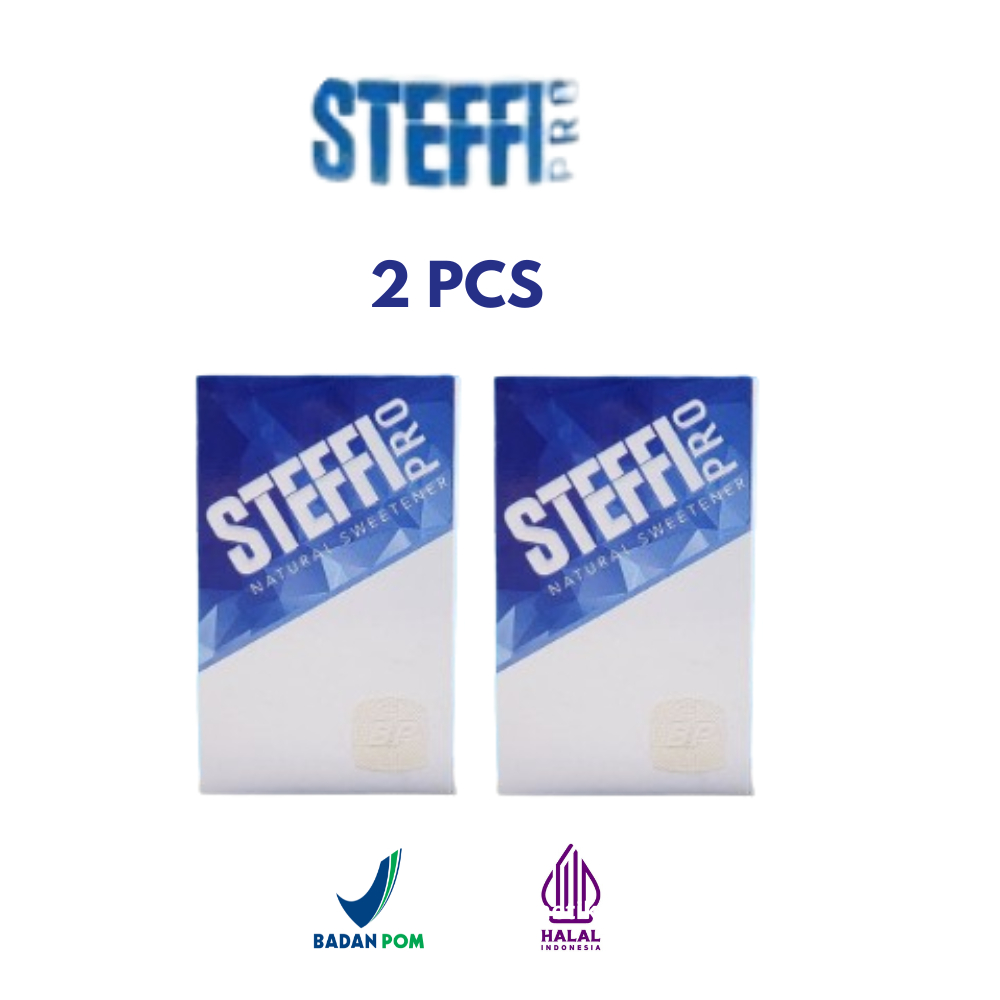 

Steffi Pro 2 Botol Natural Sweetener Pemanis Alami Dari Daun Stevia Asli
