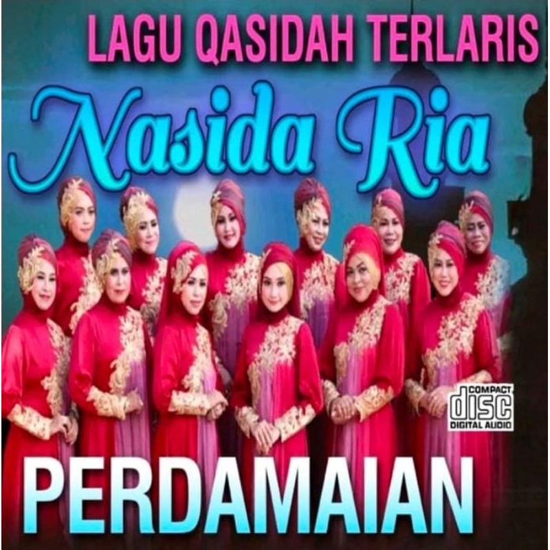KASET CD MOBIL LAGU QASIDAH NASIDA RIA TERLARIS - KASET CD LAGU QASIDAH LAWAS - KASET CD LAGU RELIGI