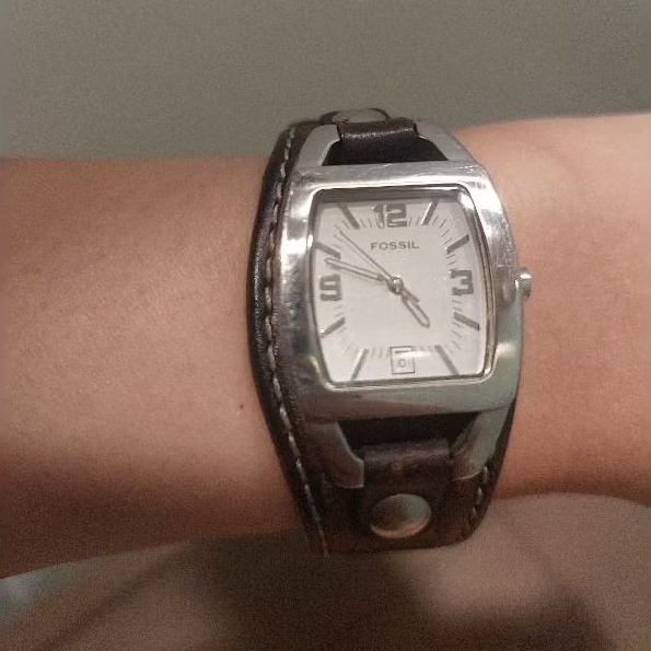 Preloved Jam Tangan Authentic Fossil Gaban