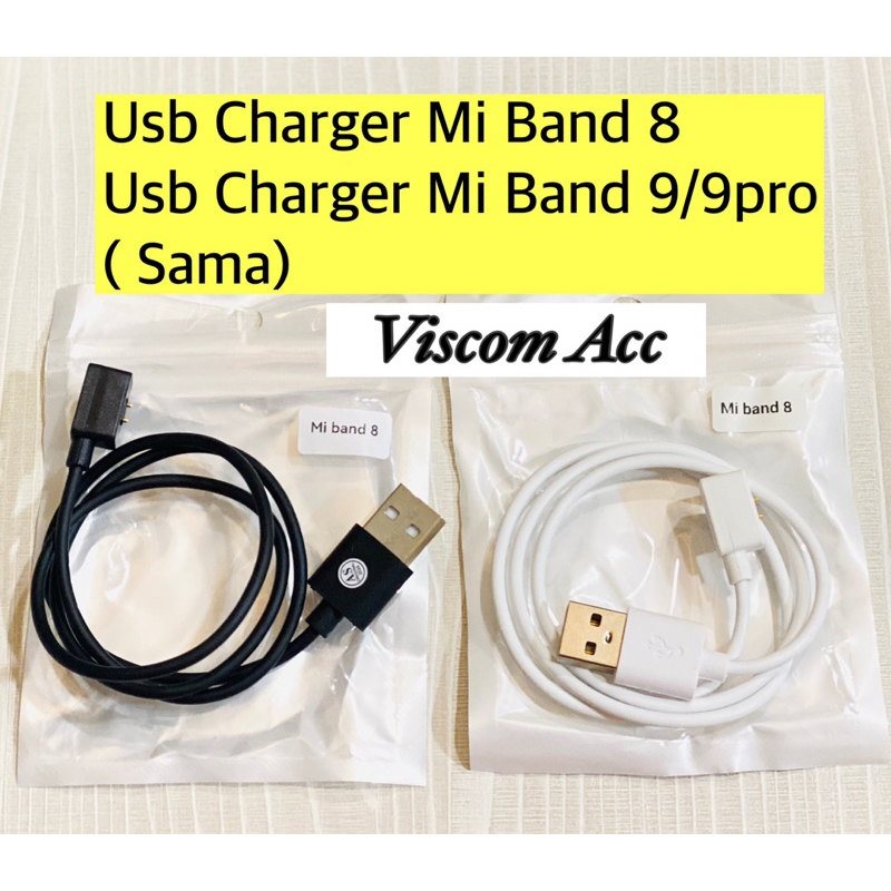 Usb Charger Mi band 8 / Mi band 9 / Mi Band 9 Pro / Usb magnetic Mi band 8