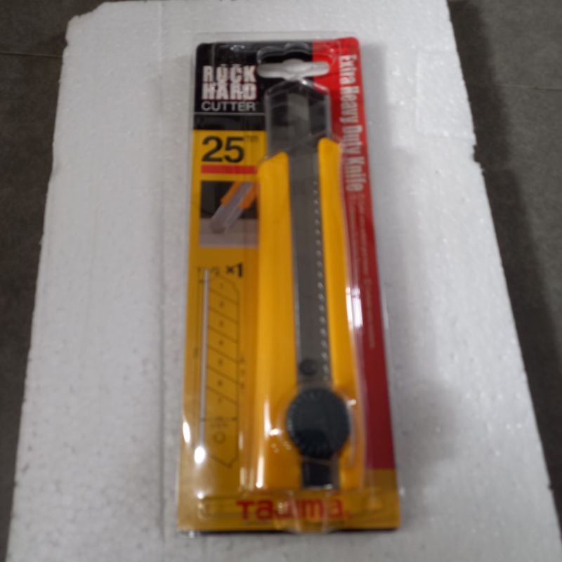 

Pisau Cutter Utility Knife Tajima Rock Hard 25mm