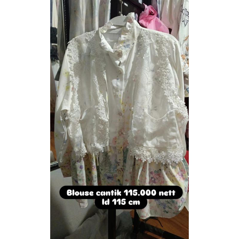 NEW BLOUSE BRUKAT RENDA/BLOUSE RENDA/BLOUSE WANITA/BLOUSE VEST