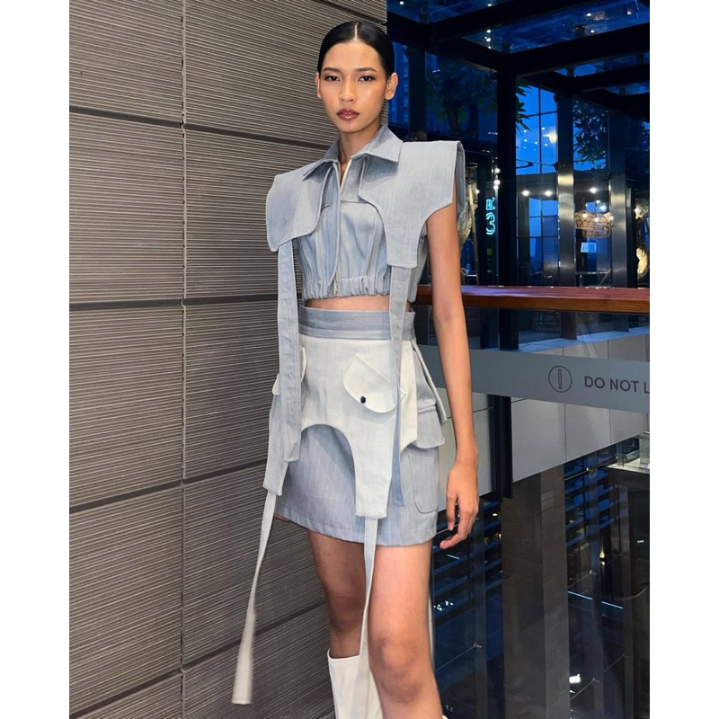 MARYALLE - Shirt Grey