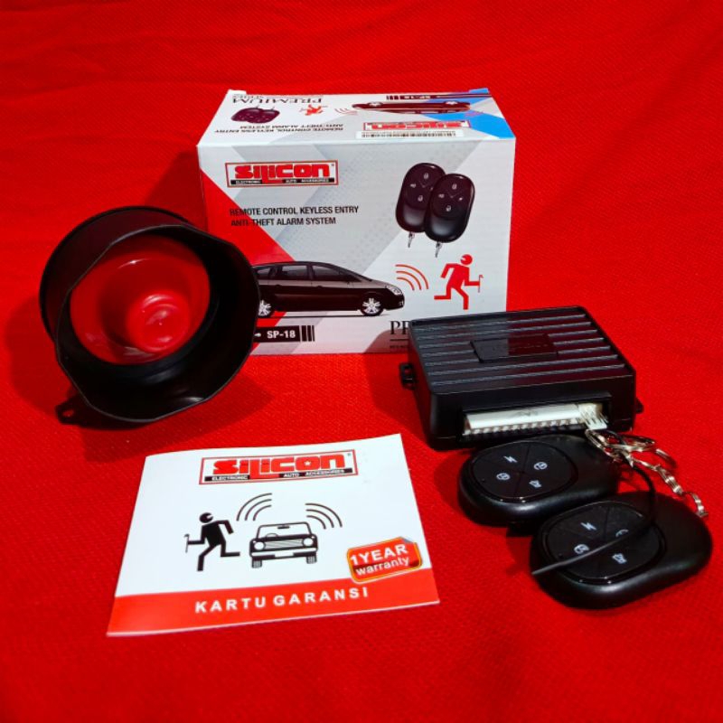 Car Alarm Mobil Silicon All Type - Alarm Mobil Silicon