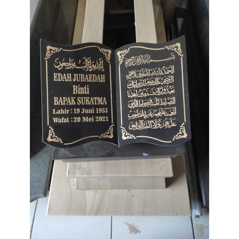 BATU NISAN FULL GRANIT MODEL BUKU