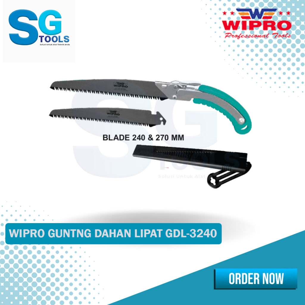 Wipro Gergaji Dahan  GDL-3240 - Gergaji dahan - alat potong dahan model gergaji