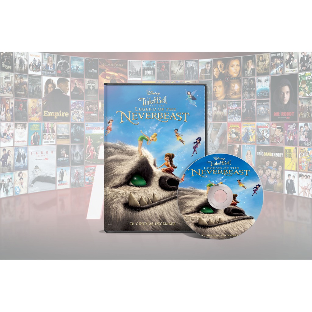 DVD Film Animasi Tinker Bell And The Legend Of The Neverbeast (2014)