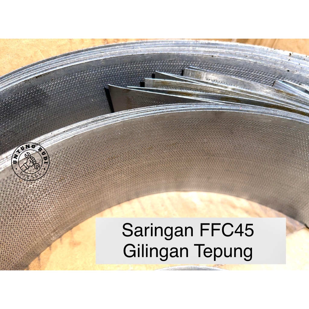 Screen Disk Mill FFC45 0.5mm 0.8mm Sarangan Saringan Filter Mesin Gilingan Tepung Jagung