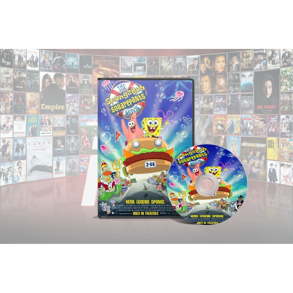 DVD Film Animasi The SpongeBob SquarePants Movie (2004)
