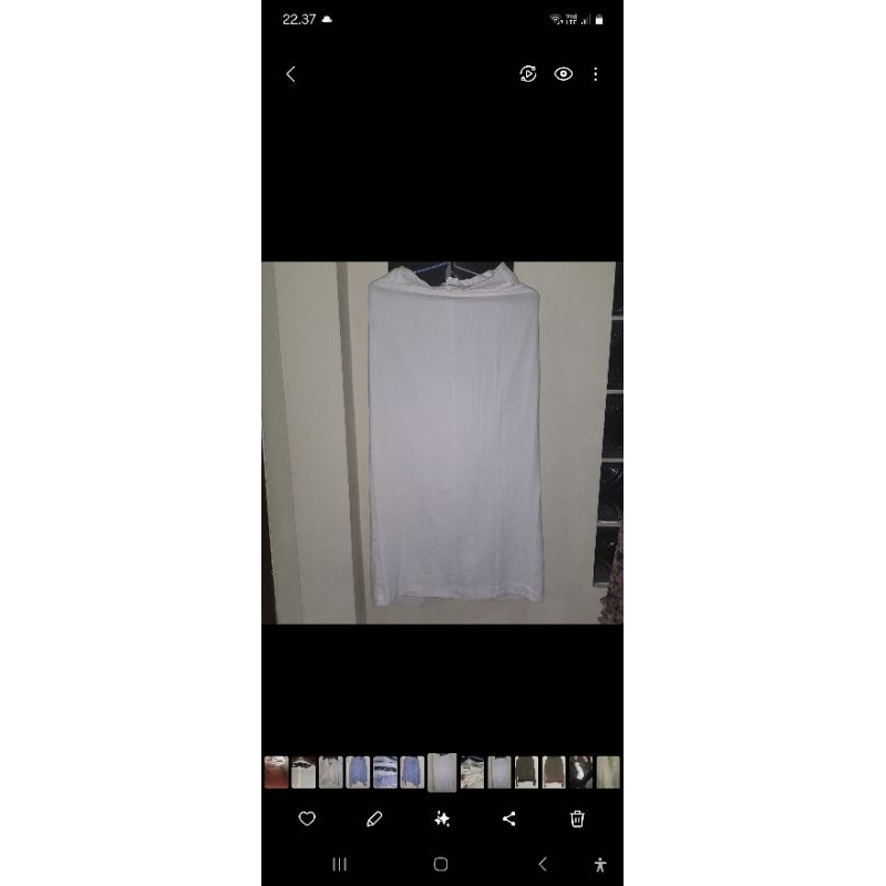 rok zara linen original pl