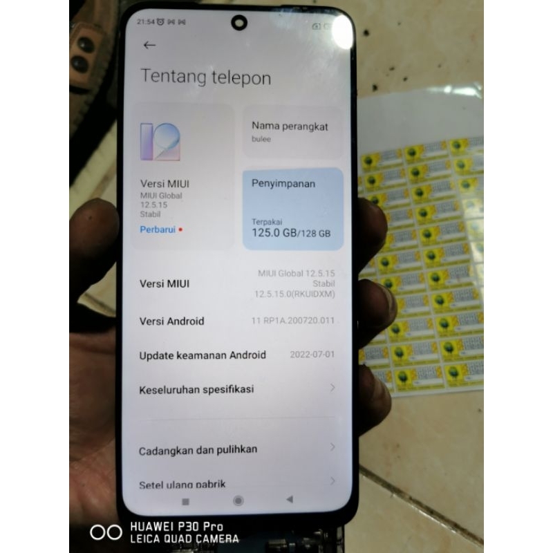 lcd copotan plus frame xiaomi xiomi redmi 10 4G versi tahun 2022 normal tested awet tahunan