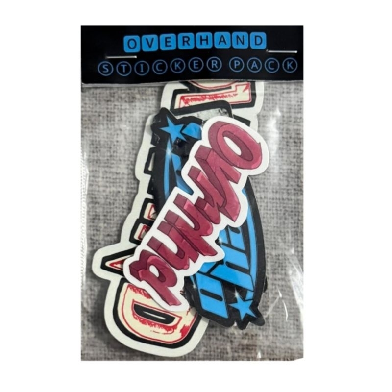 

STICKER PACK COLECTION - OVERHAND
