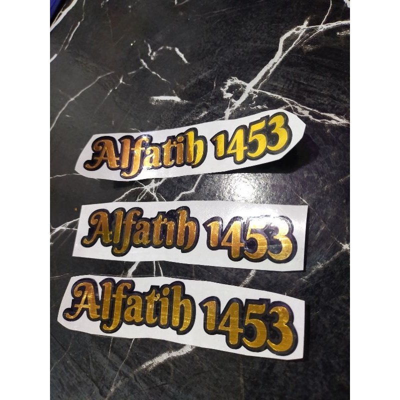 

cutting stiker bahan scotlet