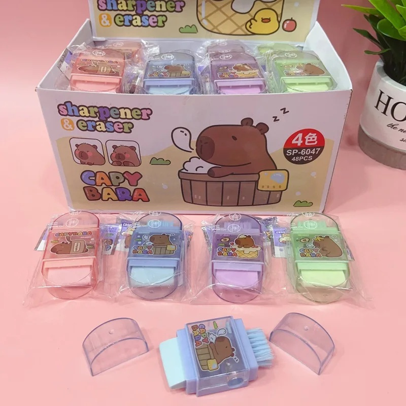 SHARPENER & ERASER CAPYBARA SP-6047