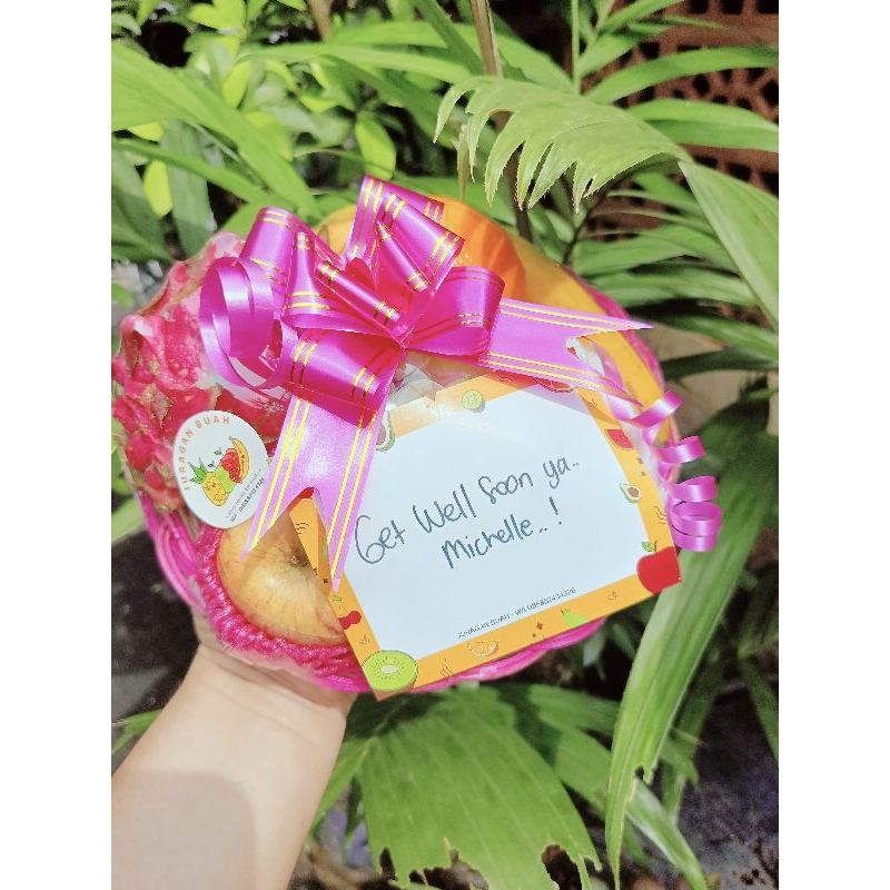 

PARCEL BUAH SEGAR KIRIM INSTAN / SAMEDAY FREE KARTU UCAPAN BISA REQUEST UCAPAN