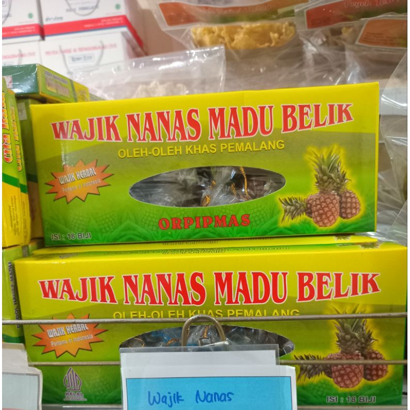 

wajik nanas madu belik khas pemalang