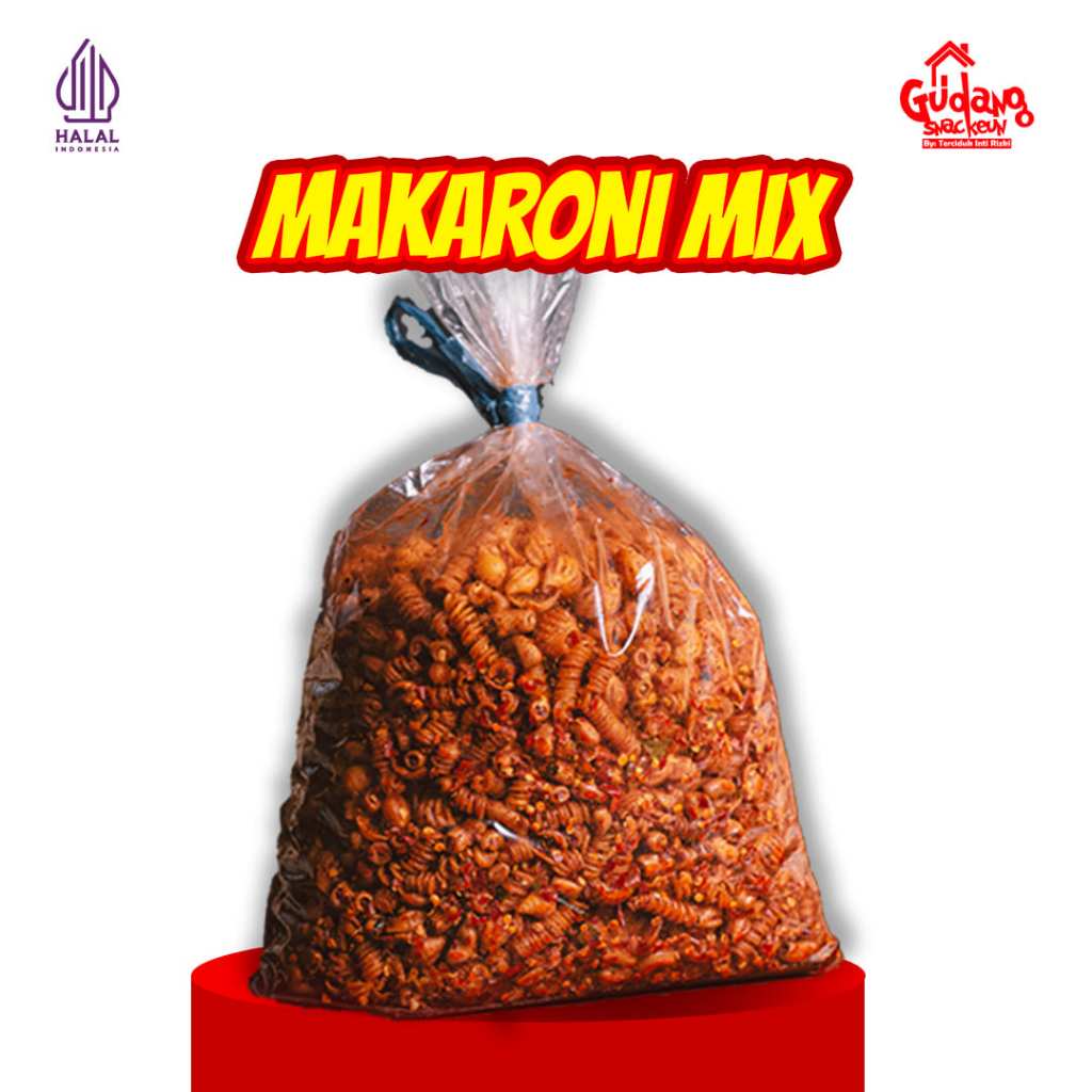 

Makaroni Campur Cikruh Pedas Daun Jeruk 250g - Gudang Snackeun by Terciduk Inti Rizki