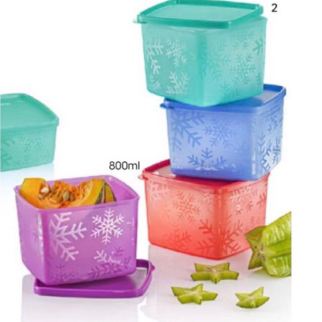 Sale Tupperware Import Medium Square Round
