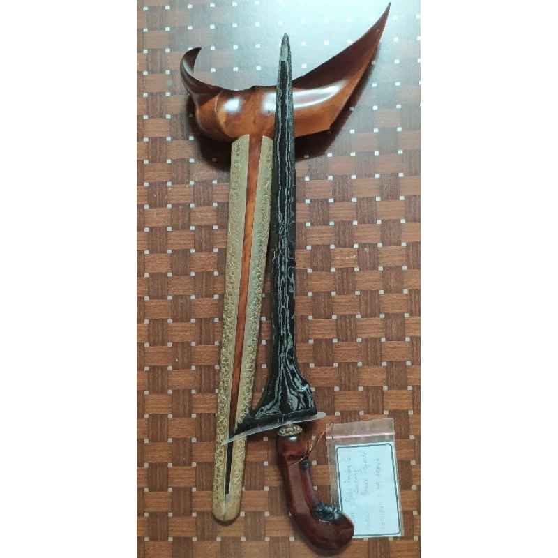 Jalak Sumelang Gandring Pamor Mlinjon Tangguh HB Sepuh