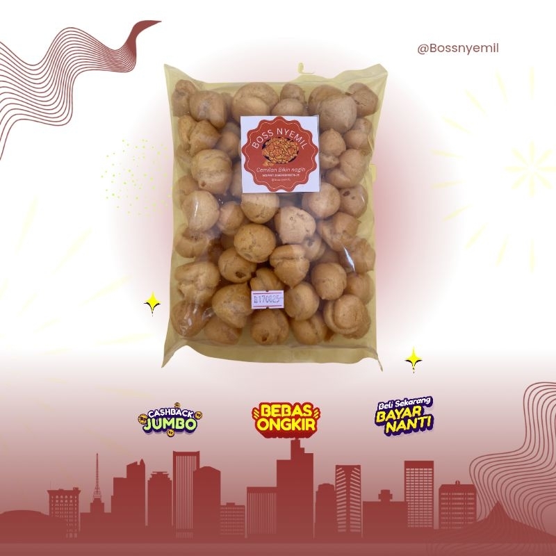 

CEMILAN/SUS KERING KEJU 125GR